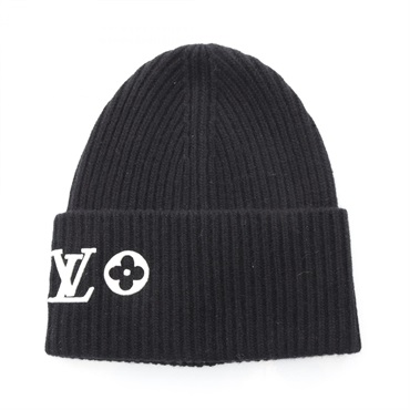 ルイ・ヴィトン LVヘッドライン ニットキャップ 帽子 レディース M77872