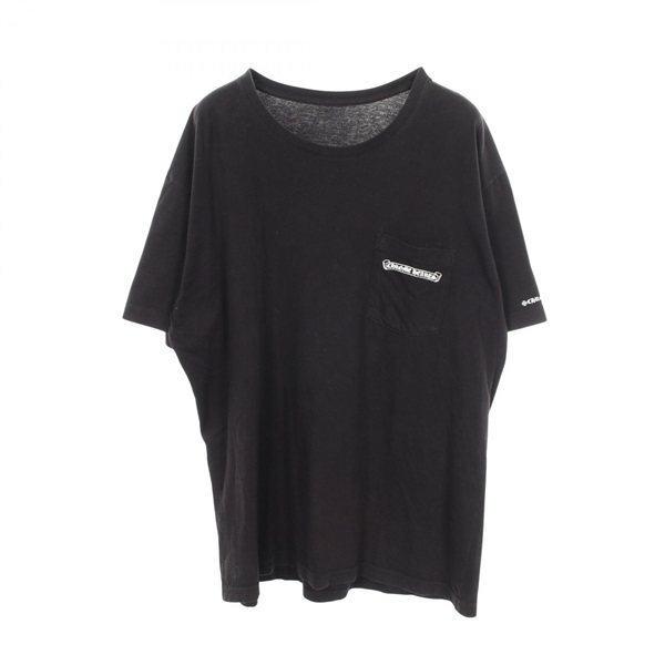 クロムハーツ スクロールラベル ポケット付き 半袖Tシャツ 衣料品 トップス メンズ