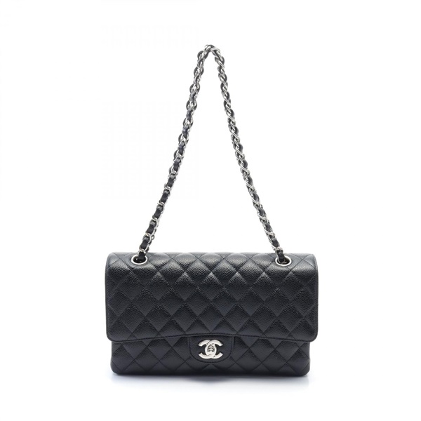 シャネル Wフラップ レザー ショルダーバッグ シャネル(CHANEL)シャネル マトラッセ Wフラップ ショルダー