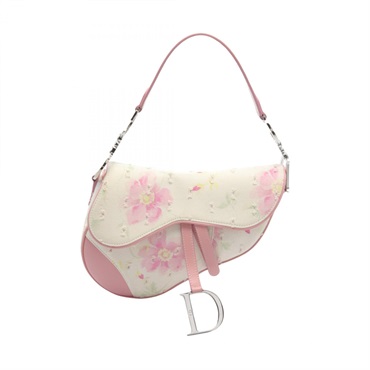 ディオール(Dior)ディオール サドルバッグ フローラル ハンドバッグ