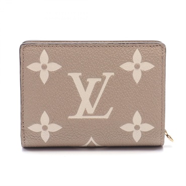 【新品に近い】イニシャルなし★ルイヴィトン バイカラー クレア トゥルトレール LOUIS VUITTON ルイ・ヴィトン ポルトフォイユ・クレア バイカラー