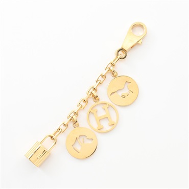 HERMES エルメス ブルロック アミュレット4 チャーム キーホルダー エルメス(HERMES)エルメス アミュレット4 ブルロック チャーム