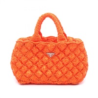 プラダ(PRADA)プラダ RAFIA ROMBI カナパ トートバッグ バッグ