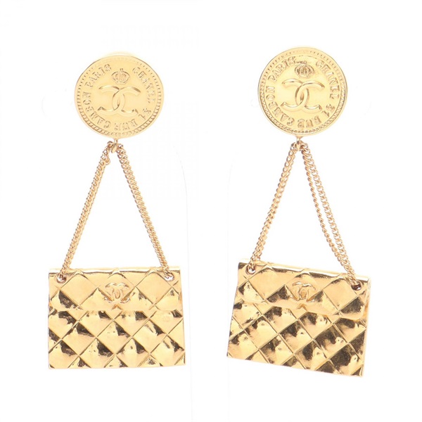 シャネル マトラッセ ココマーク イヤリング ジュエリー レディース