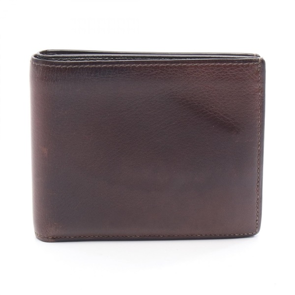 ✨美品✨ エルメス MC2 コペルニクス レザーバレニア 二つ折り財布 ブラウン エルメス(HERMES)エルメス MC2 コペルニクス 二つ折り財布 財布