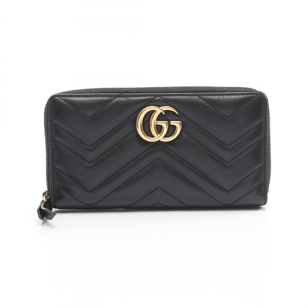 グッチ GGマーモント ジップアラウンドウォレット ラウンド長財布 財布 レディース 443123