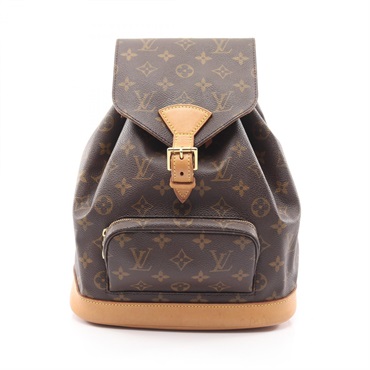 ルイ・ヴィトン モンスリMM モノグラム リュックサック バックパック バッグ レディース M51136