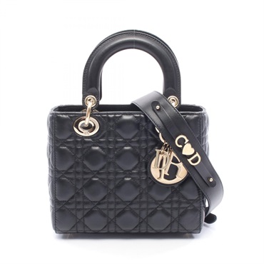 ディオール My ABCDior レディディオール スモール カナージュ ハンドバッグ バッグ レディース