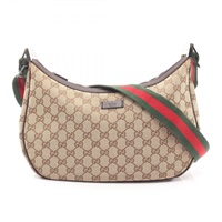 GUCCI （グッチ）ボディバッグ GG キャンバス レザー シェリーライン グッチ(GUCCI)グッチ シェリーライン GGキャンバス ショルダーバッグ
