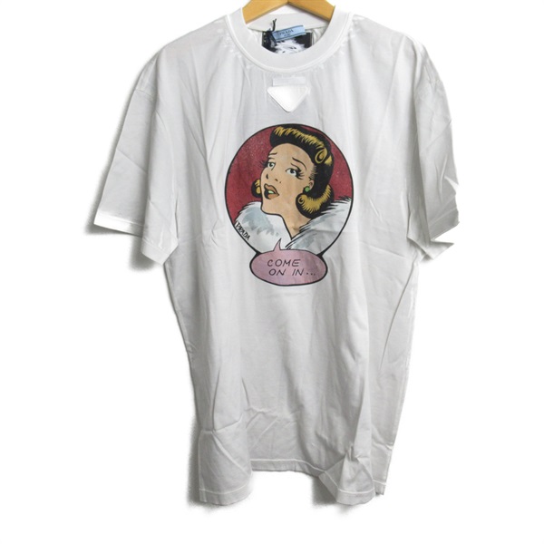 プラダ(PRADA)プラダ Tシャツ 半袖Tシャツ 衣料品 トップス レディース  
