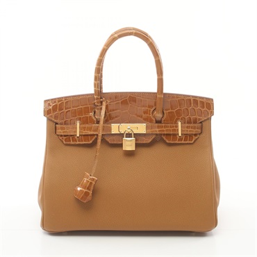 エルメス(HERMES)エルメス バーキンタッチ30 キャラメル