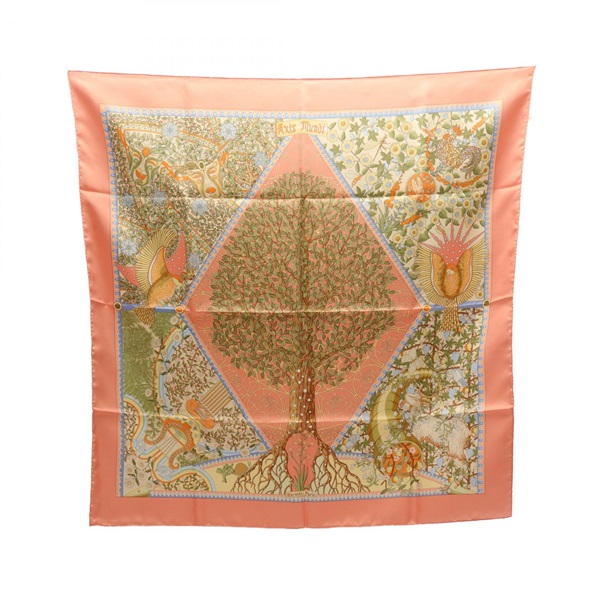 エルメス(HERMES)エルメス カレ90 Axis Mundi スカーフ 衣料品  