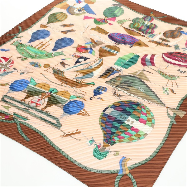 エルメス(HERMES)エルメス カレプリセ LES FOLIES DU CIEL スカーフ 