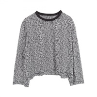 エルメス HERMES Naoussa Chaine ナウサ シェーヌプリント カットソー 衣料品 トップス コットン レディース イエロー系 / ブラック系 【中古】 エルメス(HERMES)エルメス Naoussa Chaine ナウサ シェーヌプリント