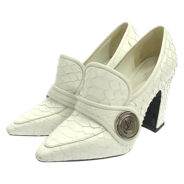 ルイヴィトン オフホワイト パンプス