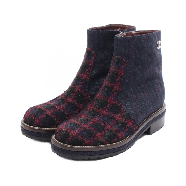 シャネル(CHANEL)シャネル ココマーク ブーツ 靴 レディース G29092