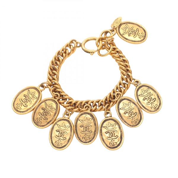 シャネル ココマーク クラウン ブレスレット アクセサリー レディース