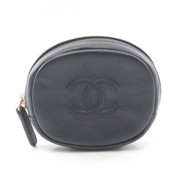 シャネル ココマーク ラウンド ポーチ バッグ レディース