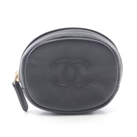 シャネル ココマーク ラウンド ポーチ バッグ レディース