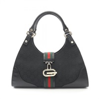 グッチ(GUCCI)グッチ GGキャンバス シェリーライン ハンドバッグ