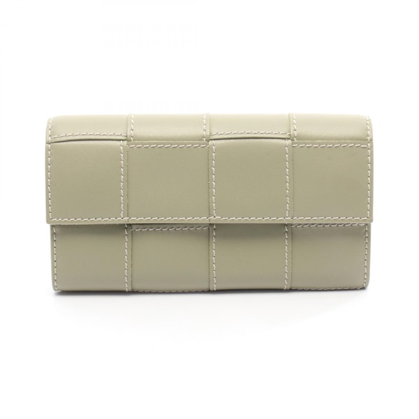 ボッテガヴェネタ ステッチカセット イントレチャート 二つ折り長財布 財布 レディース