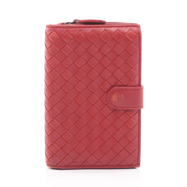 ボッテガヴェネタ イントレチャート 二つ折り財布 財布 レディース