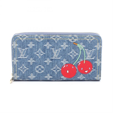 ルイ・ヴィトン LOUIS VUITTON × 村上隆 ジッピーウォレット ラウンド長財布 財布 レディース M23161