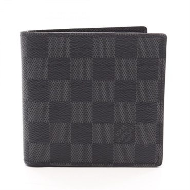 ルイ・ヴィトン ポルトフォイユ マルコ ダミエグラフィット 二つ折り財布 財布 メンズ N62664