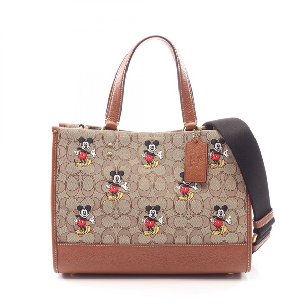 コーチ COACH × DISNEY デンプシー シグネチャー 2WAY トートバッグ バッグ レディース CM198