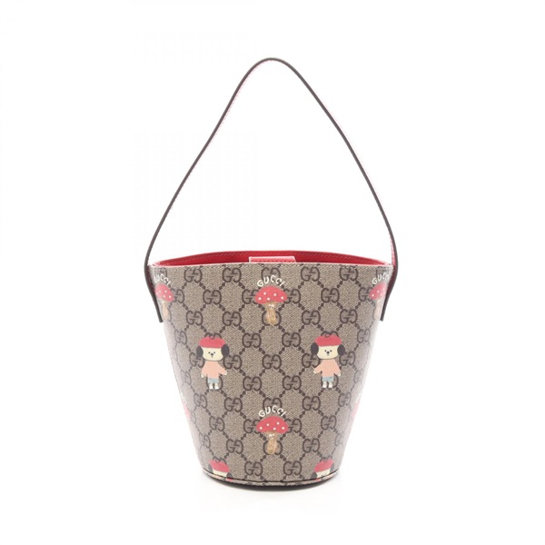 グッチ GUCCI × キム スンヨン チルドレンズ バケットバッグ キッズ ハンドバッグ バッグ レディース 752356