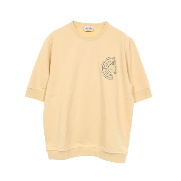 エルメス ラウンドネック クルー ド セル 半袖Tシャツ 衣料品 トップス メンズ H657765HA