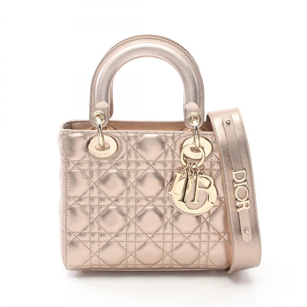 ディオール LADY DIOR MY ABCDIOR レディディオール スモール カナージュ ハンドバッグ バッグ レディース M0538OWEC10LU