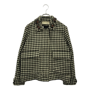 MARNI ジャケット SOLD}MARNI マルニ デニムジャケット{JUJU0020A0USCV35MMC61-BDS