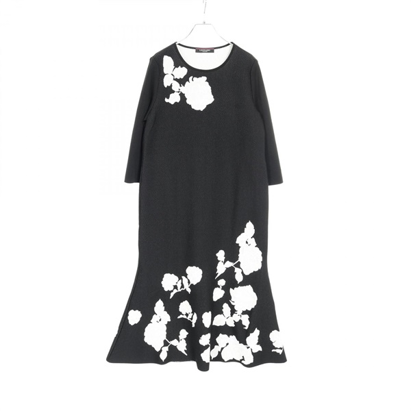 レオナール☆2枚仕立てチュニックワンピース 美品 LEONARD レオナール