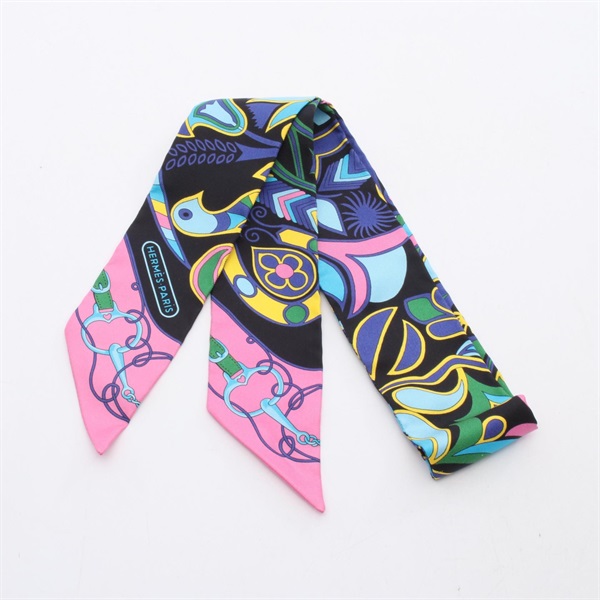 エルメス(HERMES)エルメス ツイリー FOLKLORE スカーフ 衣料品