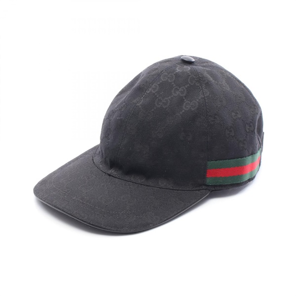 グッチ GGキャンバス ウェブライン キャップ 帽子 メンズ レディース