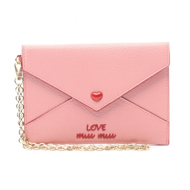 ミュウ ミュウ MADRAS LOVE カードケース アクセサリー レディース 5MF001