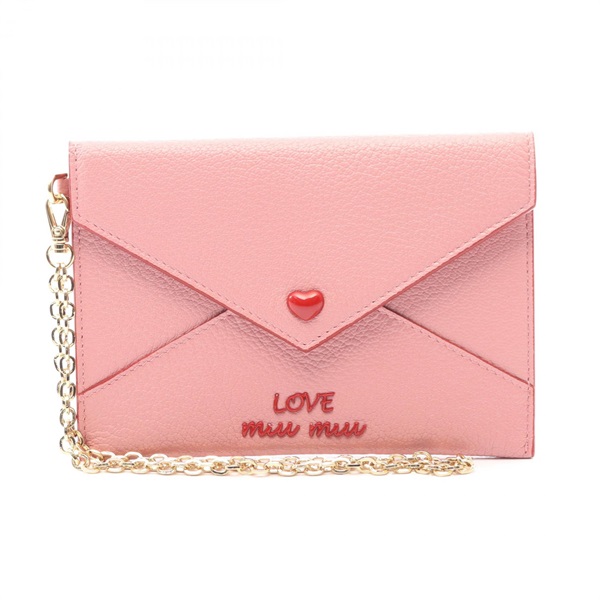 ミュウ ミュウ MADRAS LOVE カードケース アクセサリー レディース 5MF001