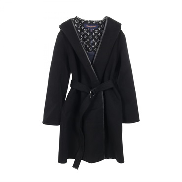 ルイ・ヴィトン モノグラム フーデッドラップコート その他コート 衣料品 アウター レディース