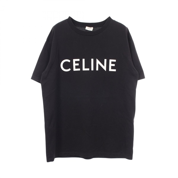 セリーヌ ルーズ ジャージ ロゴプリント 半袖Tシャツ 衣料品 トップス メンズ 2X681671Q