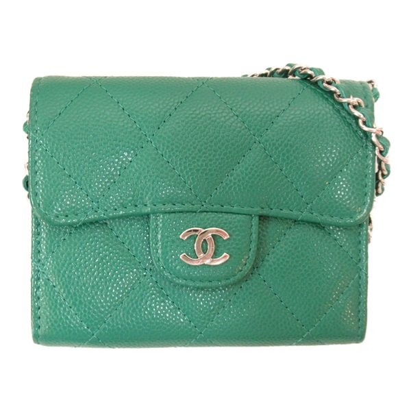 シャネル(CHANEL)シャネル チェーンコンパクトウォレット ショルダー