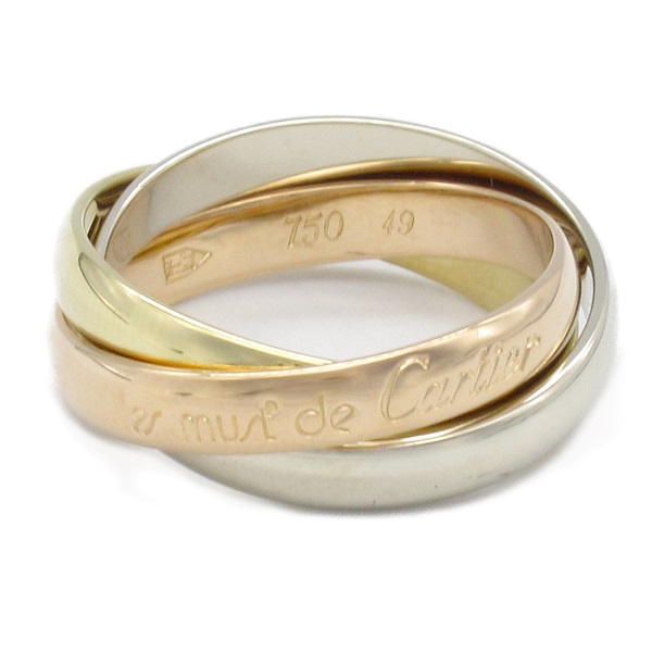カルティエ トリニティリング リング・指輪 ジュエリー レディース