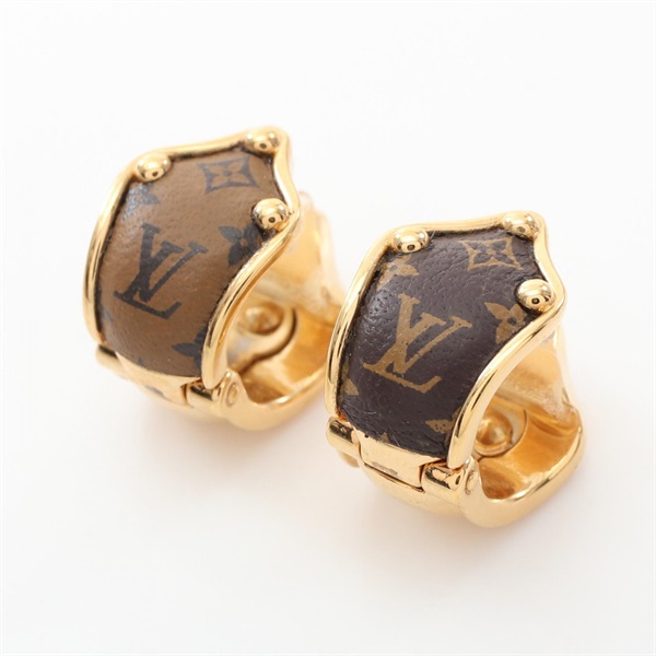 LOUIS VUITTONブックル ドレイユ (確実正規品) 楽天市場】ルイヴィトン ピアス Louis Vuitton モノグラム LV ブックル