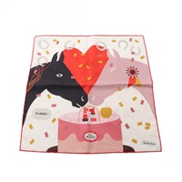 エルメス(HERMES)エルメス プチカレ カレ45 ガヴロッシュ JUST MARRIED  