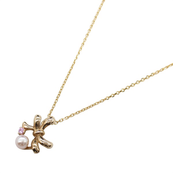 スタージュエリー(STAR JEWELRY)スタージュエリー リボン ネックレス 