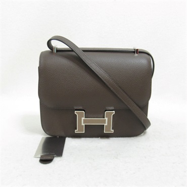 エルメス(HERMES)エルメス コンスタンスミニ エベンヌ ショルダー