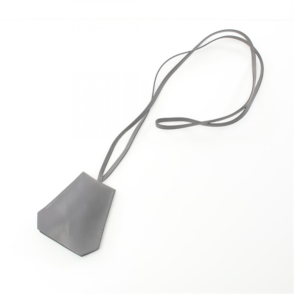 HERMES エルメス クロシェット ネックレス ブラック 美味 