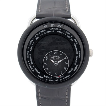 エルメス ル タン ヴォヤジャー 腕時計 時計 メンズ AR10.741.330