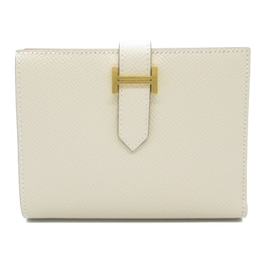 ※S※　　　　　　　　　　　　　　　　　【激レア 極美品】エルメス エルメス(HERMES)エルメス ベアンコンパクト 二つ折り財布 二