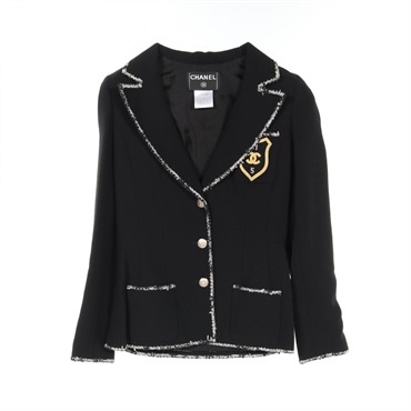 シャネル(CHANEL)シャネル 05C ココマーク テーラードジャケット 衣料